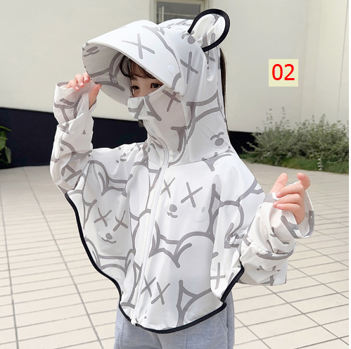 24HA151.05 - ÁO CHỐNG NẮNG CÁNH RƠI LỤA BĂNG