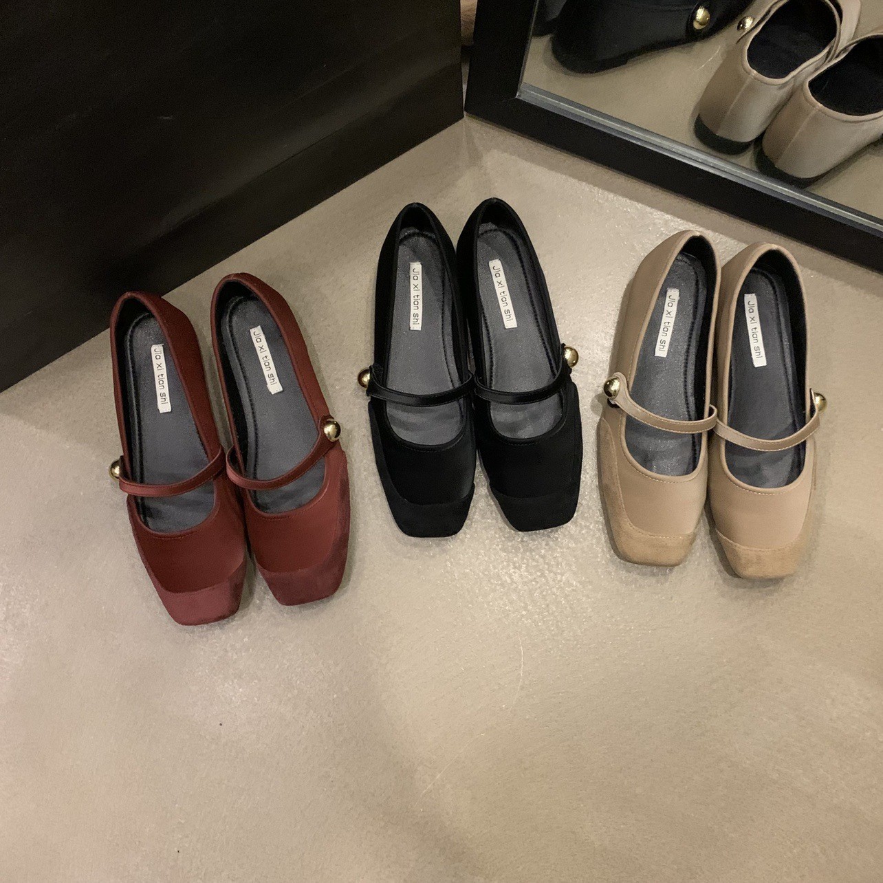 24HH161.11 - GIÀY MARY JANE ĐẾ BỆT
