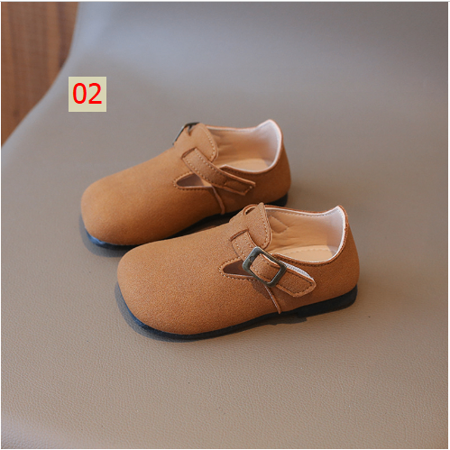 24HH161.08 - GIÀY LƯỜI DA LỘN CHO BÉ