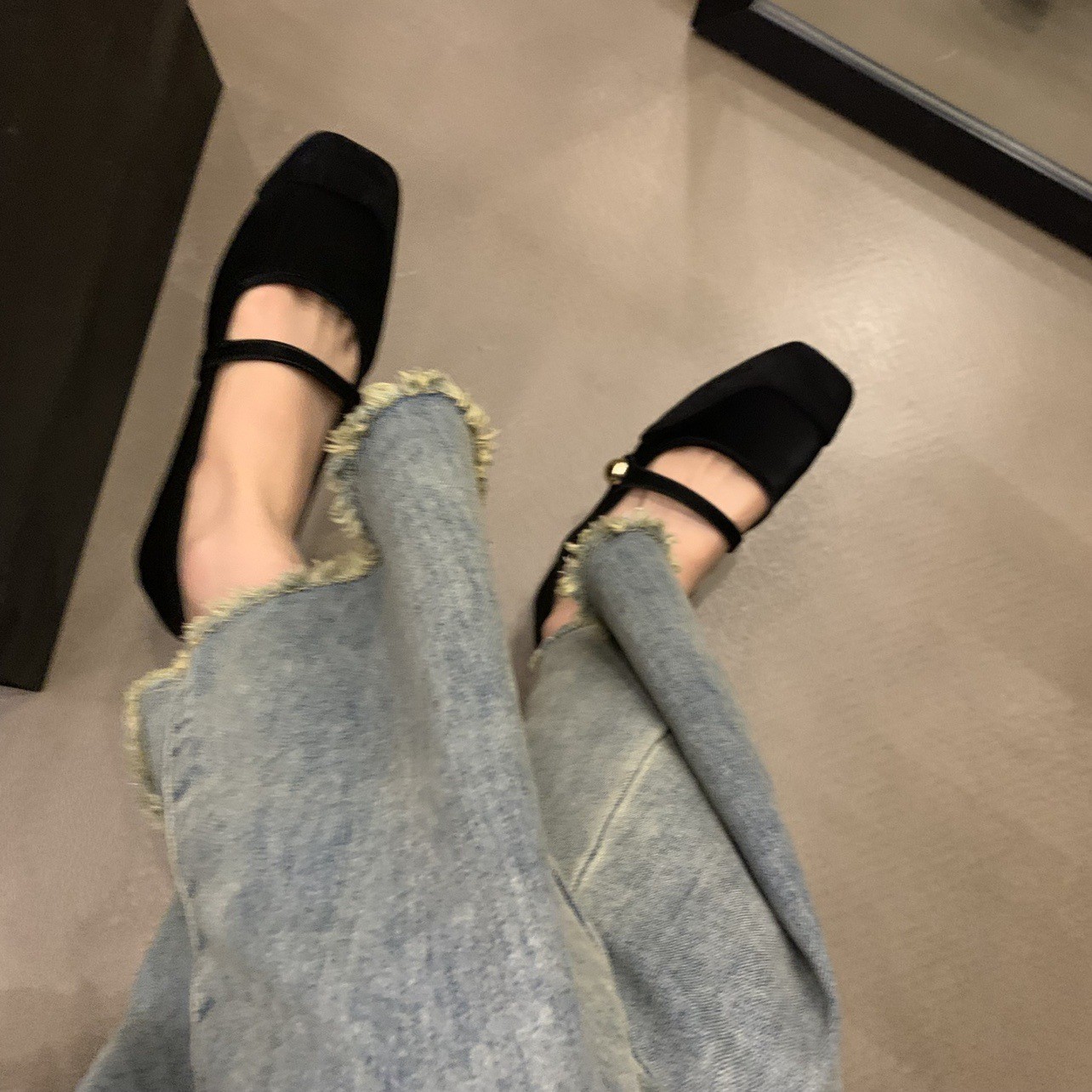 24HH161.11 - GIÀY MARY JANE ĐẾ BỆT