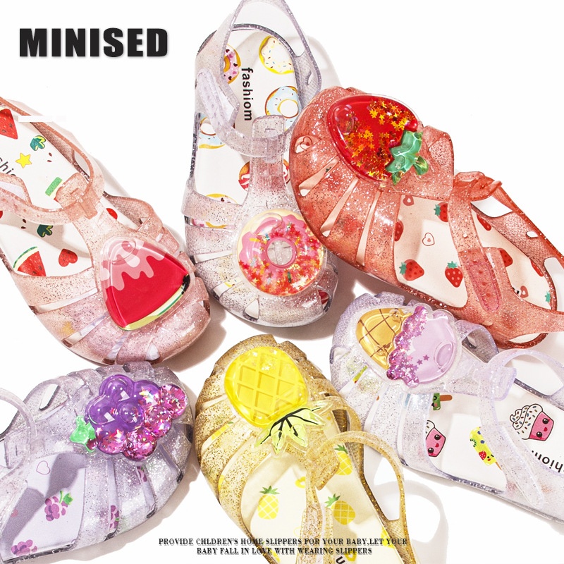 24HA137.23 - GIÀY NHỰA THƠM MINISED BÉ GÁI