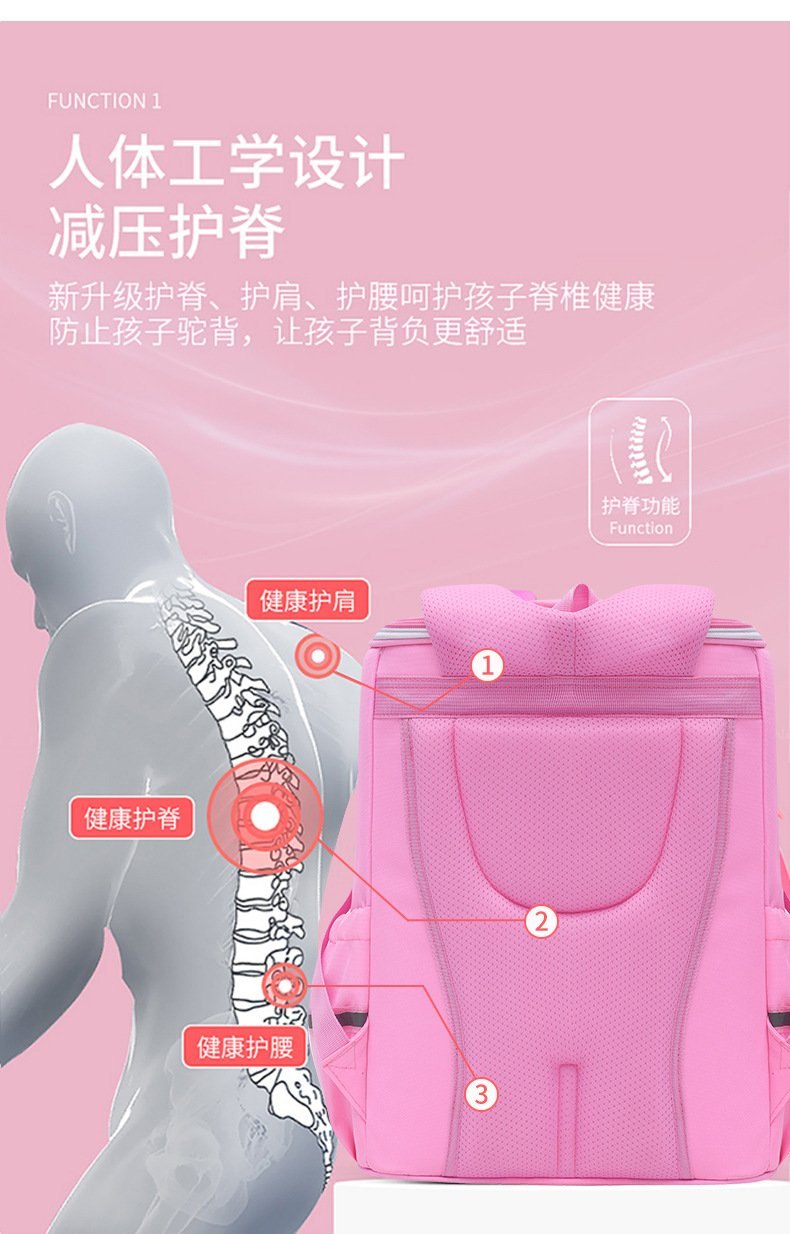 24HA192.03 - BA LÔ CHỐNG GÙ 3D