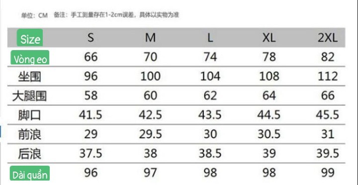 24HA192.07 - QUẦN JEAN XUÔNG