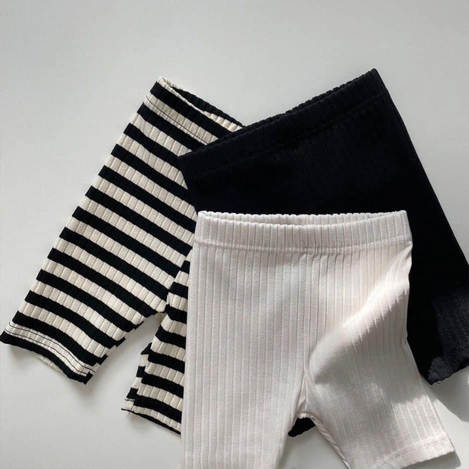 HAX2412 - SÉT 3 QUẦN LEGGING TĂM ĐŨA CHO BÉ GÁI