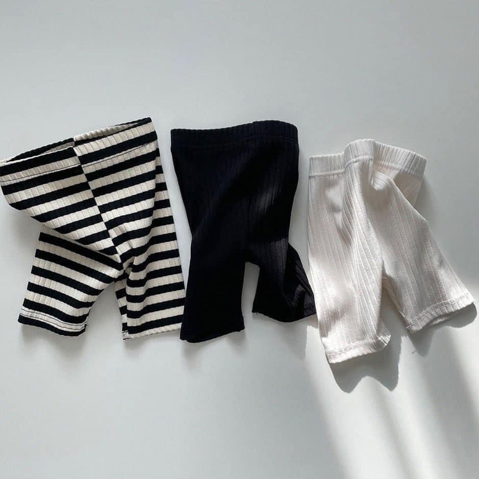 HAX2412 - SÉT 3 QUẦN LEGGING TĂM ĐŨA CHO BÉ GÁI