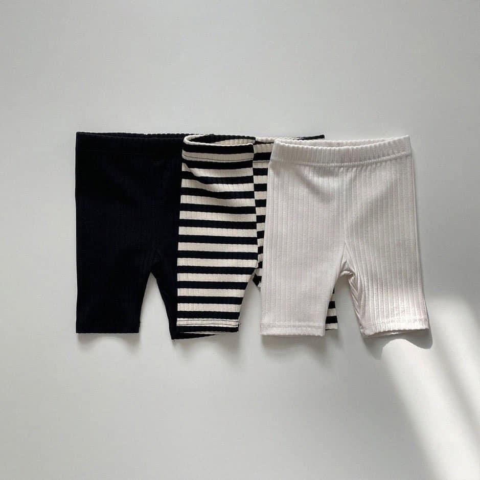 HAX2412 - SÉT 3 QUẦN LEGGING TĂM ĐŨA CHO BÉ GÁI