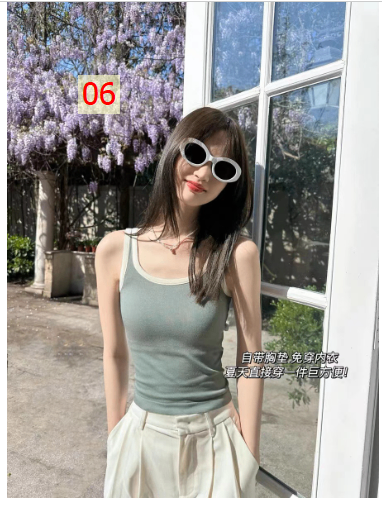24HA202.12 - ÁO BA LỖ KÈM BRA