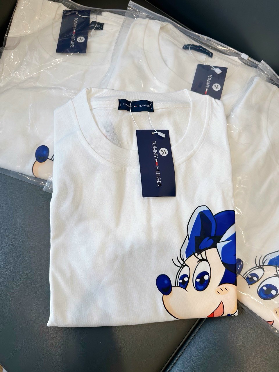 HAX2418 - ÁO PHÔNG MICKEY XANH FORM SUÔNG