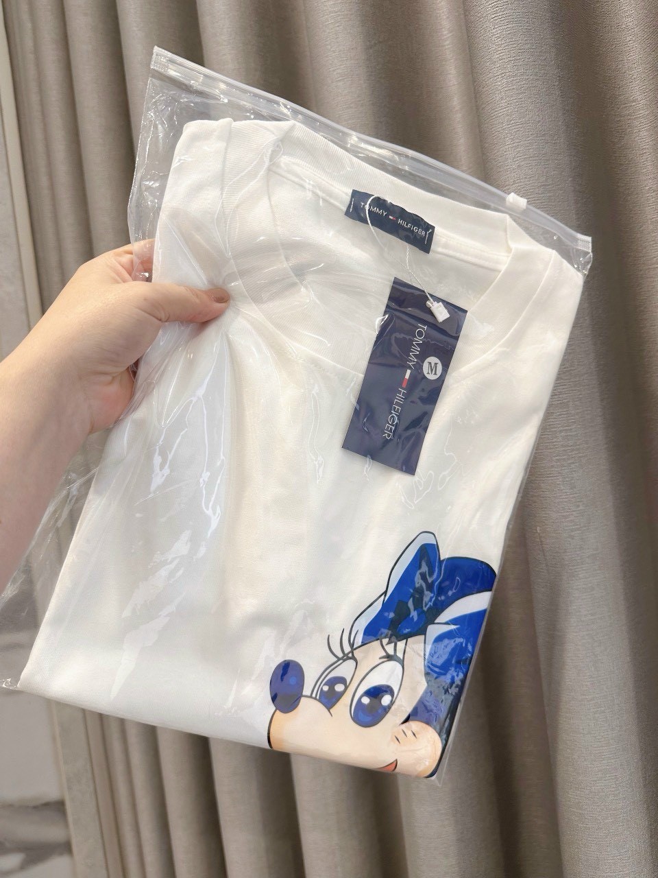 HAX2418 - ÁO PHÔNG MICKEY XANH FORM SUÔNG