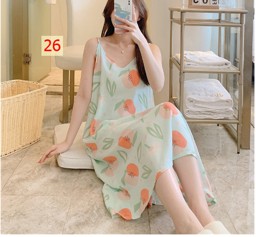 24HH222.07 - VÁY 2 DÂY NỮ