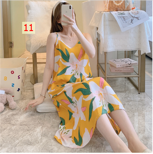 24HH222.07 - VÁY 2 DÂY NỮ