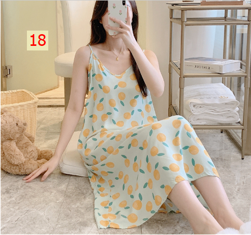 24HH222.07 - VÁY 2 DÂY NỮ