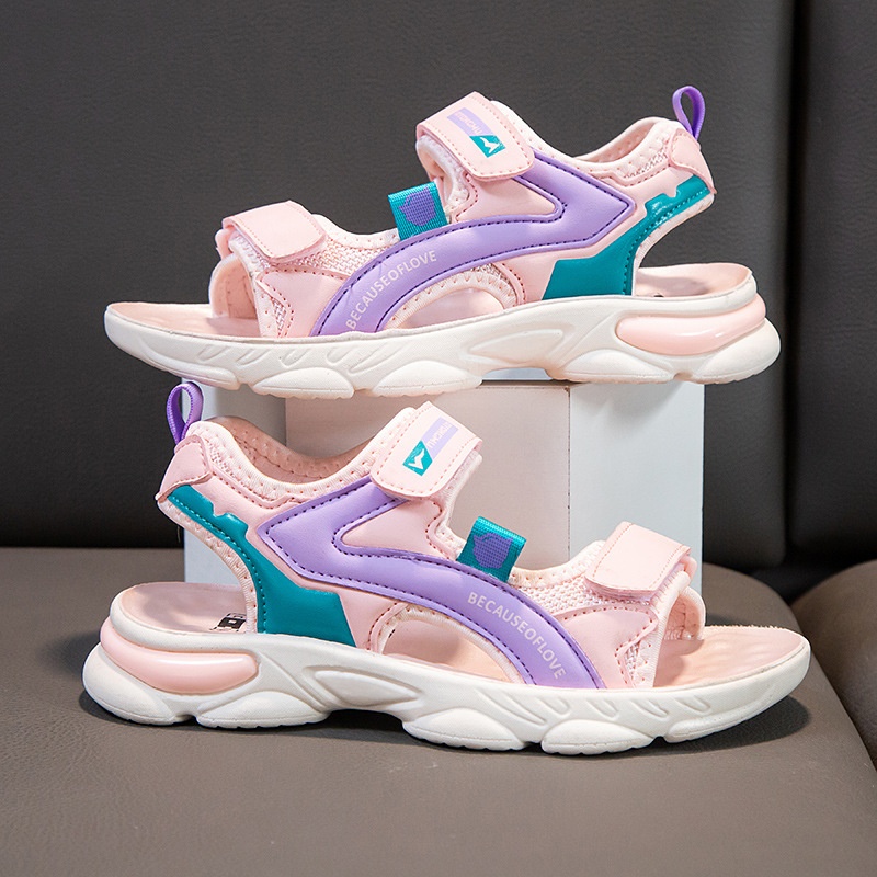 24HH222.09 - SANDAL PHỐI MÀU CHO BÉ