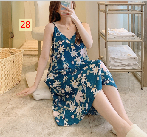 24HH222.07 - VÁY 2 DÂY NỮ
