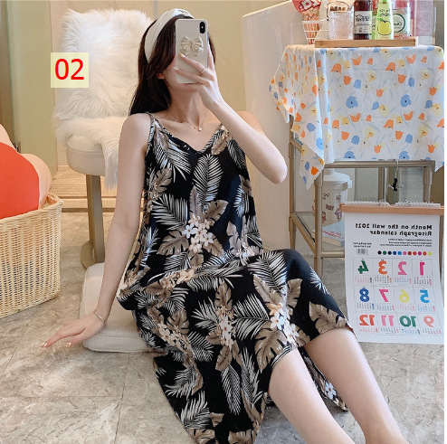 24HH222.07 - VÁY 2 DÂY NỮ