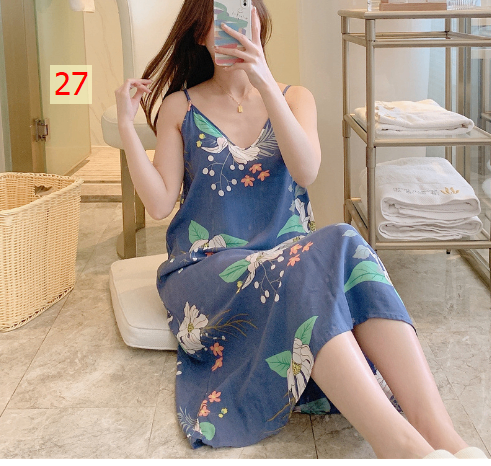 24HH222.07 - VÁY 2 DÂY NỮ