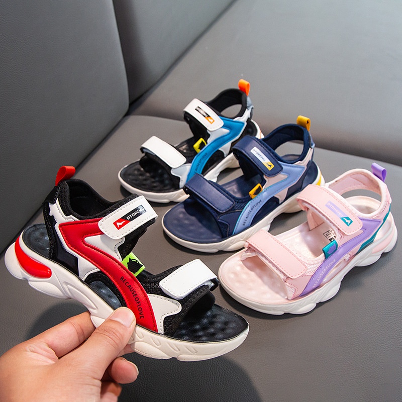24HH222.09 - SANDAL PHỐI MÀU CHO BÉ