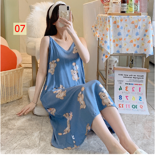 24HH222.07 - VÁY 2 DÂY NỮ