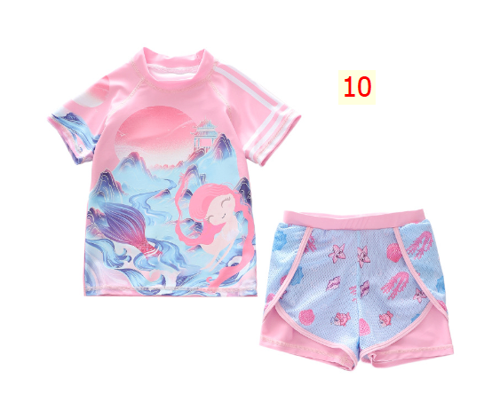 24HH232.09 - BỘ BƠI NÀNG TIÊN CÁ BÉ GÁI