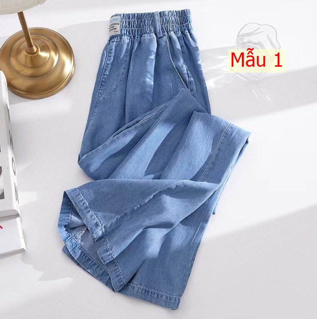 24HA232.10 - ❌❌QUẦN JEAN DENIM ỐNG SUÔNG NỮ