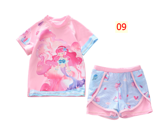 24HH232.09 - BỘ BƠI NÀNG TIÊN CÁ BÉ GÁI