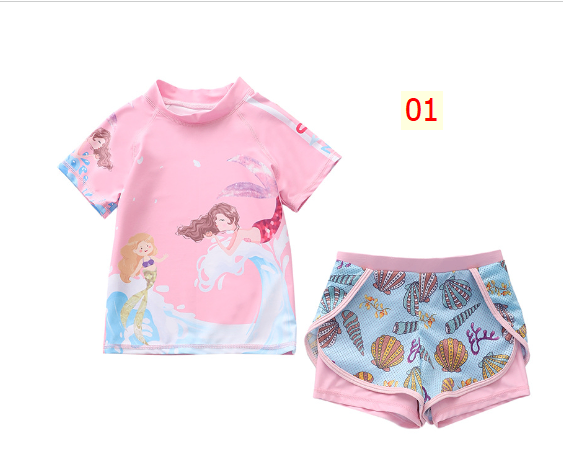 24HH232.09 - BỘ BƠI NÀNG TIÊN CÁ BÉ GÁI