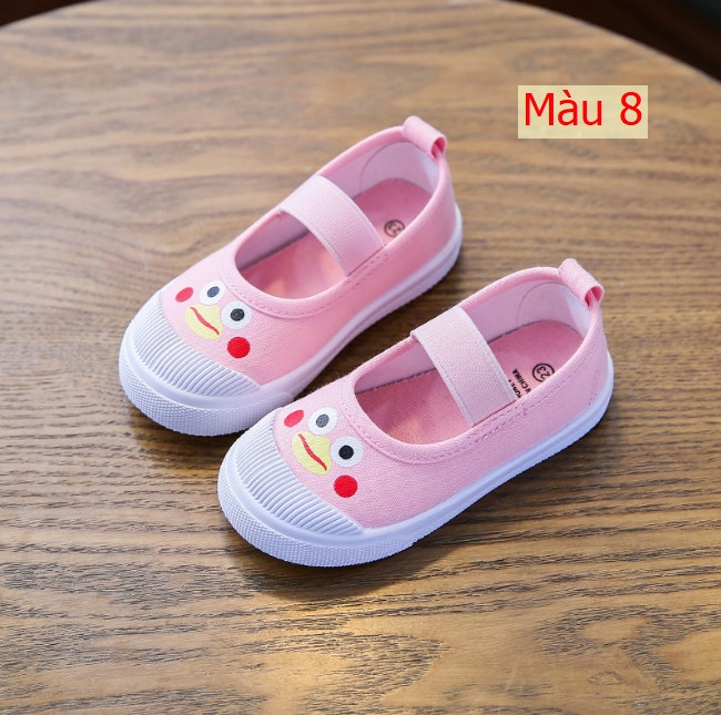 24HH242.10- GIÀY BÚP BÊ VẢI BÉ GÁI
