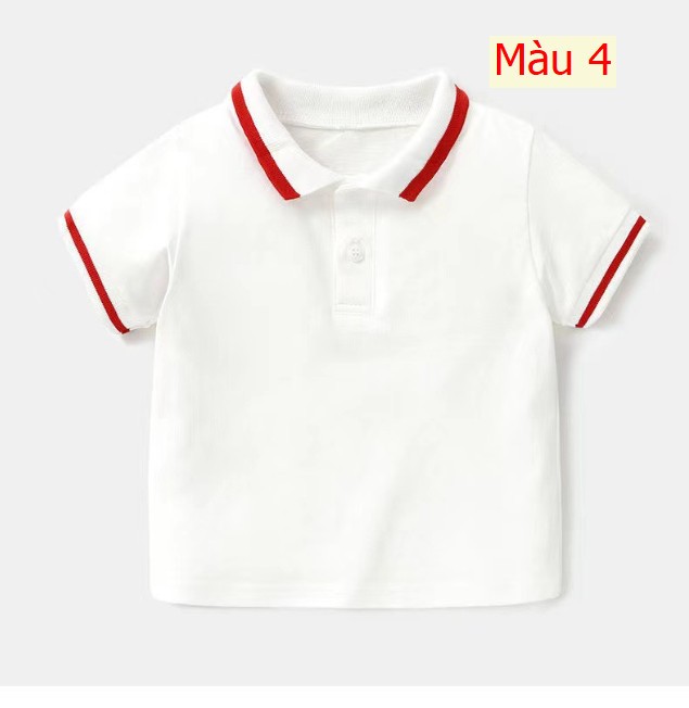 24HH242.13 - ÁO__POLO CỘC TAY BÉ TRAI