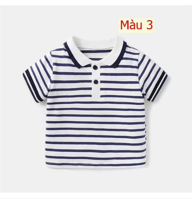 24HH242.13 - ÁO__POLO CỘC TAY BÉ TRAI