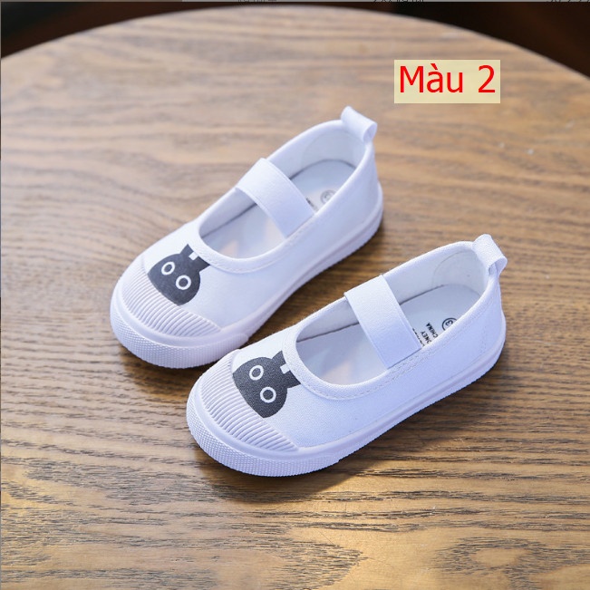 24HH242.10- GIÀY BÚP BÊ VẢI BÉ GÁI