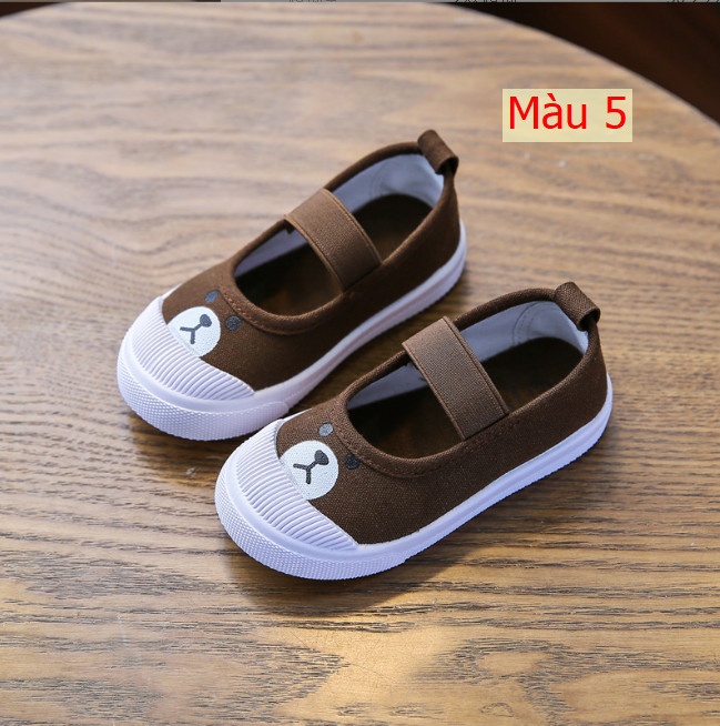 24HH242.10- GIÀY BÚP BÊ VẢI BÉ GÁI