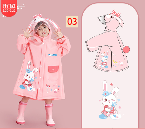24HH242.04 - ÁO MƯA CHO BÉ