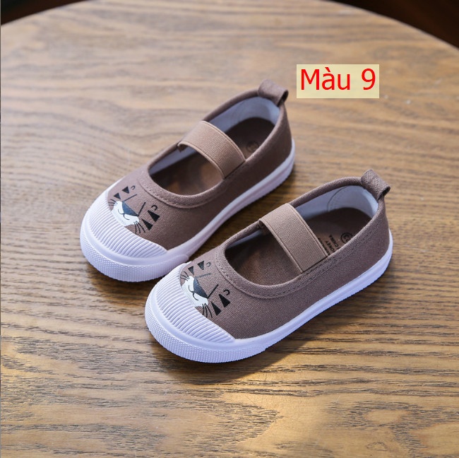 24HH242.10- GIÀY BÚP BÊ VẢI BÉ GÁI