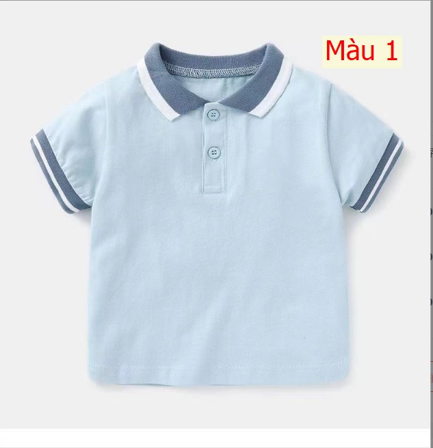 24HH242.13 - ÁO__POLO CỘC TAY BÉ TRAI