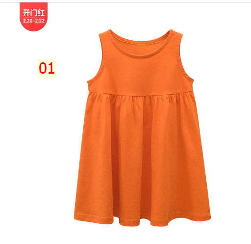 24HH252.08 - VÁY COTTON BABY BÉ GÁI