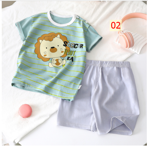 24HA252.01 - SET 3 BỘ MẶC NHÀ CHO BÉ