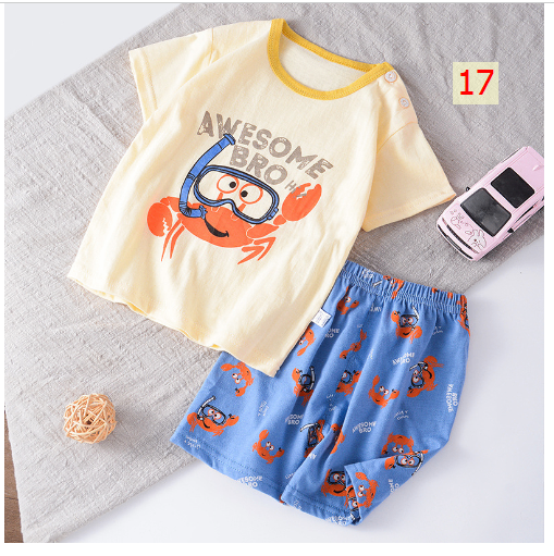 24HA252.01 - SET 3 BỘ MẶC NHÀ CHO BÉ
