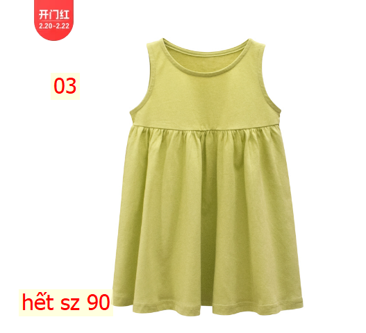 24HH252.08 - VÁY COTTON BABY BÉ GÁI