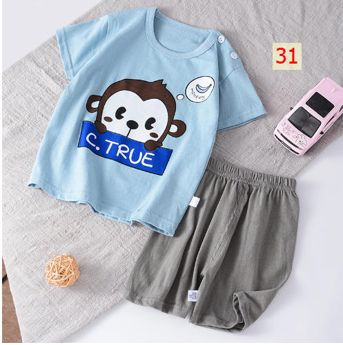24HA252.01 - SET 3 BỘ MẶC NHÀ CHO BÉ