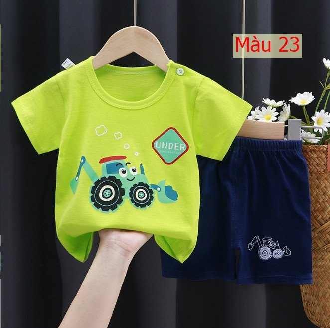 24HH252.13 - BỘ CỘC TAY BÉ TRAI/ BÉ GÁI