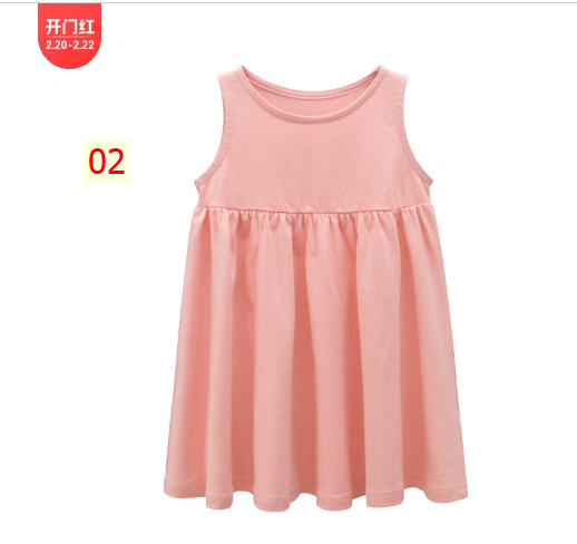 24HH252.08 - VÁY COTTON BABY BÉ GÁI