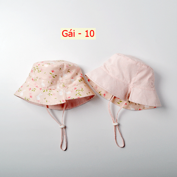 24HA262.03 - MŨ ĐỘI 2 MẶT CHO BÉ