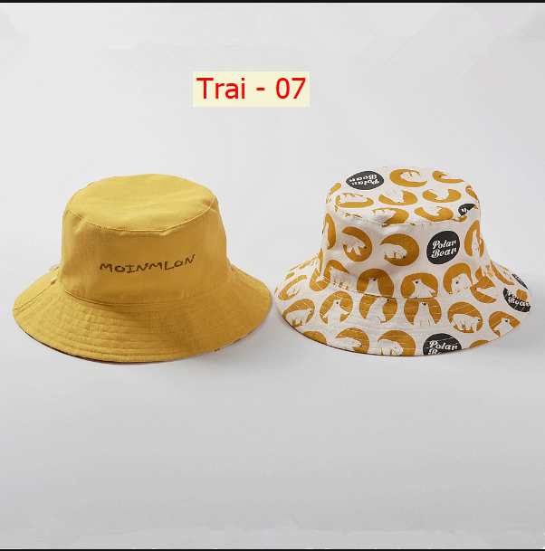 24HA262.03 - MŨ ĐỘI 2 MẶT CHO BÉ
