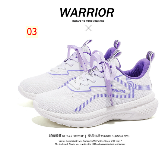 24HH272.07 - GIÀY THỂ THAO NỮ WARRIOR