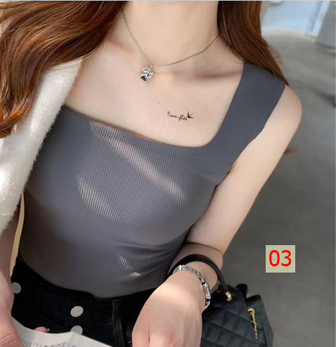 24HH272.11 - ÁO 2 DÂY BẢN TO KÈM BRA