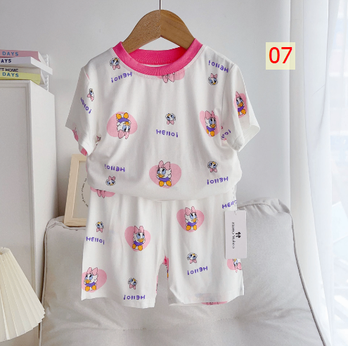24HA282.05 - BỘ MẶC NHÀ MOMO MOKOO CHO BÉ