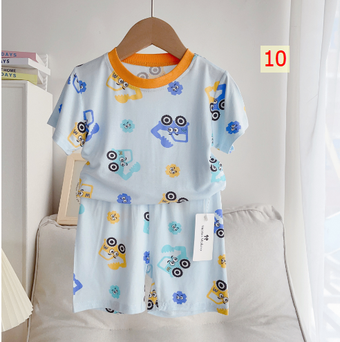 24HA282.05 - BỘ MẶC NHÀ MOMO MOKOO CHO BÉ
