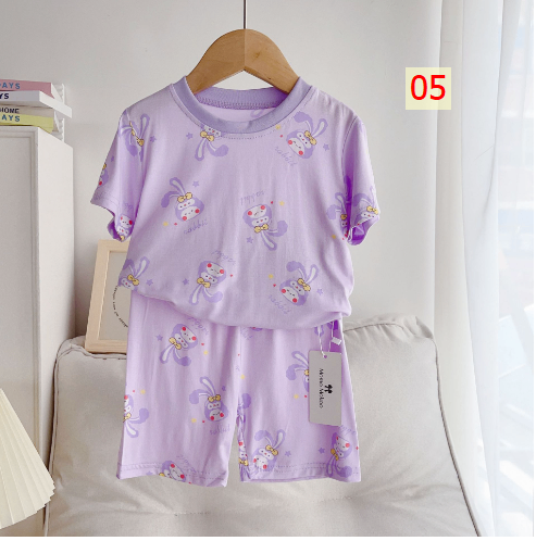 24HA282.05 - BỘ MẶC NHÀ MOMO MOKOO CHO BÉ