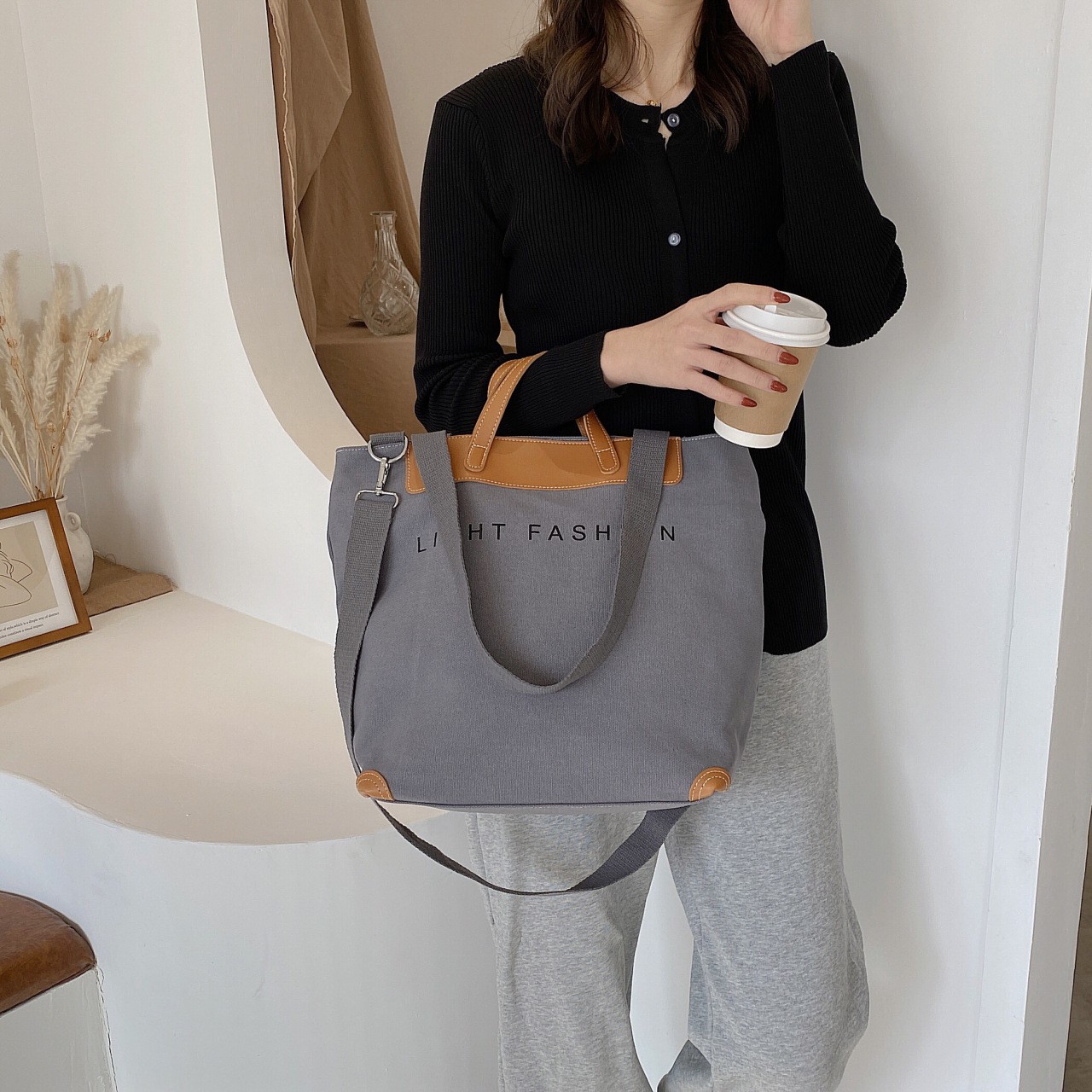 24HH282.01 - TÚI VẢI LIGHT FASHION