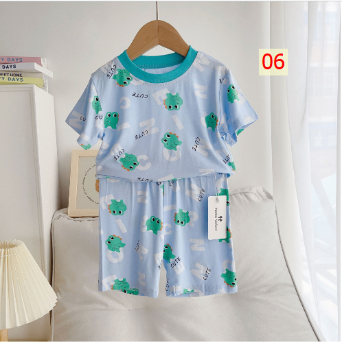 24HA282.05 - BỘ MẶC NHÀ MOMO MOKOO CHO BÉ